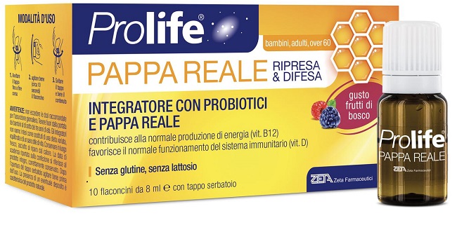 PROLIFE PAPPA REALE 10 FLACONI DA 8 ML - Antica Farmacia Ferrari