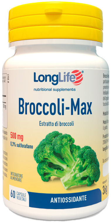 LONGLIFE BROCCOLI MAX 60 CAPSULE - Antica Farmacia Ferrari