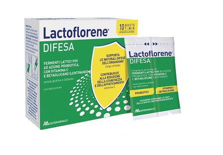 LACTOFLORENE DIFESA 10 BUSTE TWIN - Antica Farmacia Ferrari