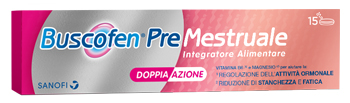 BUSCOFEN PREMESTRUALE 15 COMPRESSE EFFERVESCENTI - Antica Farmacia Ferrari