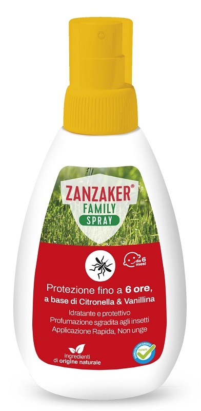 ZANZAKER FAMILY SPRAY 100 ML - Oltrefarma
