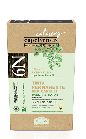 CAPELVENERE COLOURS TINTA CAPELLI 6N BIONDO SCURO - Antica Farmacia Ferrari