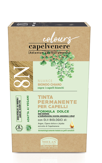 CAPELVENERE COLOURS TINTA CAPELLI 8N BIONDO CHIARO - Oltrefarma