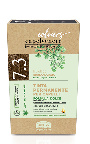 CAPELVENERE COLOURS TINTA CAPELLI 7,3N BIONDO DORATO - Oltrefarma