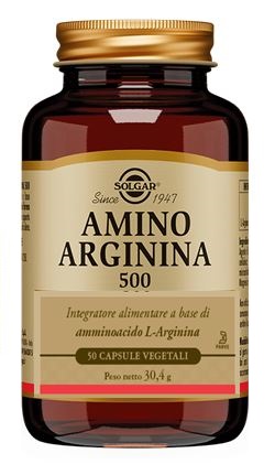 AMINO ARGININA 500 50 CAPSULE VEGETALI - Antica Farmacia Ferrari
