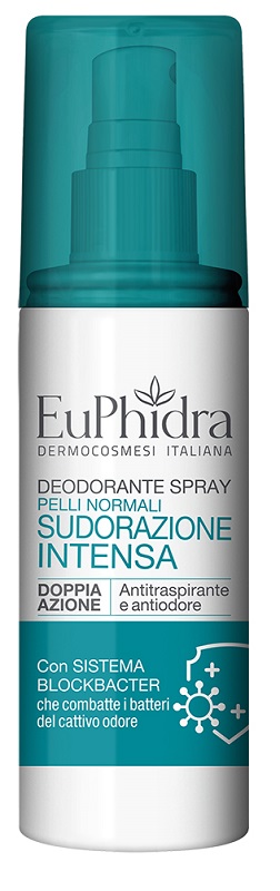 EUPHIDRA DEO SPRAY SUDORAZIONE INTENSA 100 ML - Antica Farmacia Ferrari