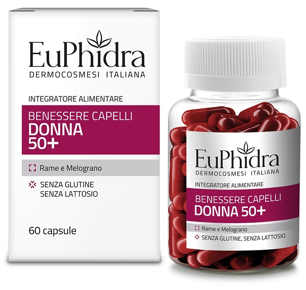EUPHIDRA CAPELLI DONNA 50+ 60 CAPSULE - Oltrefarma