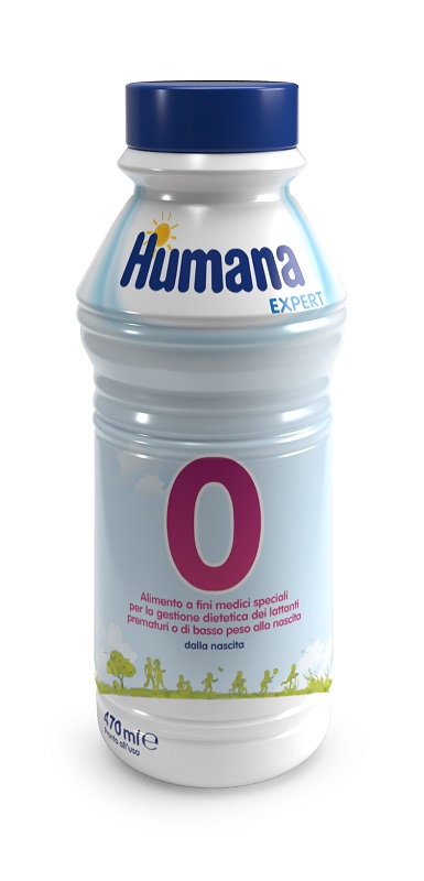 HUMANA 0 EXPERT 470 ML BOTTIGLIA - Antica Farmacia Ferrari