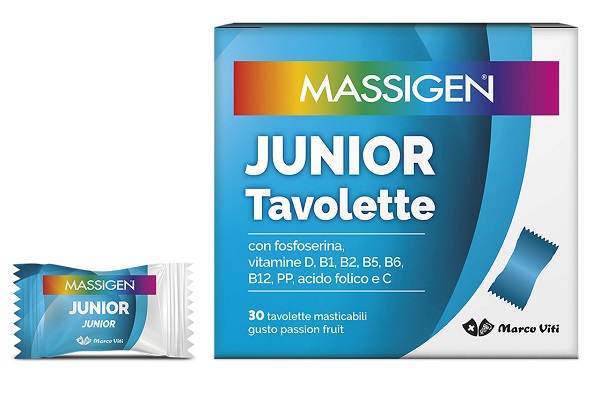 MASSIGEN JUNIOR 30 TAVOLETTE MASTICABILI - Oltrefarma