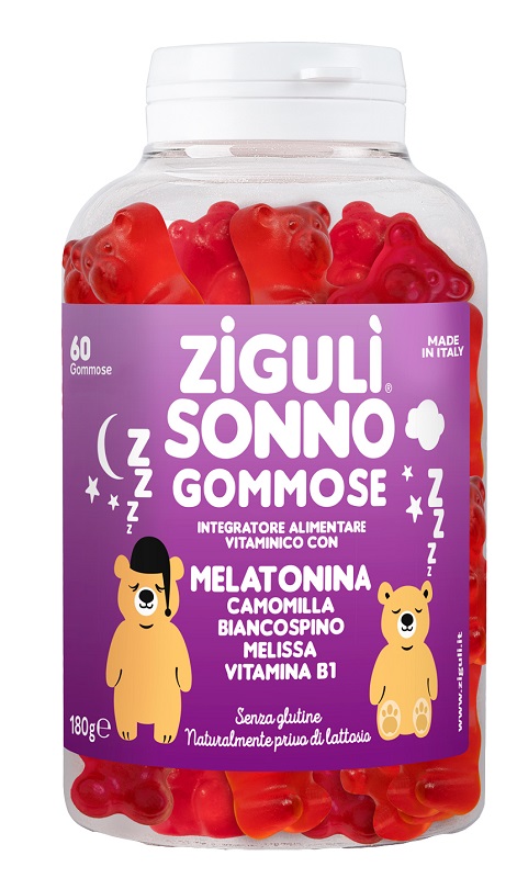 ZIGULI SONNO FRAGOLA 60 GOMMOSE - Oltrefarma