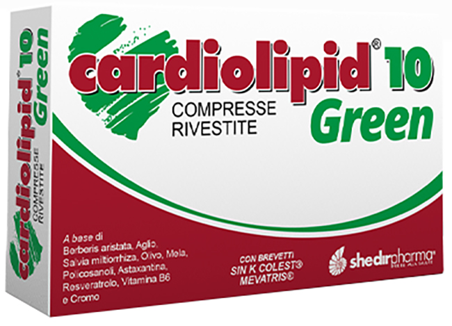 CARDIOLIPID 10 GREEN 30 COMPRESSE RIVESTITE - Oltrefarma