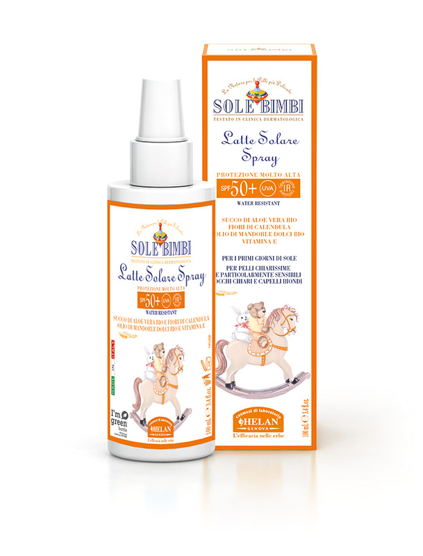SOLE BIMBI LATTE SOLARE SPRAY SPF50+ 100 ML - Antica Farmacia Ferrari