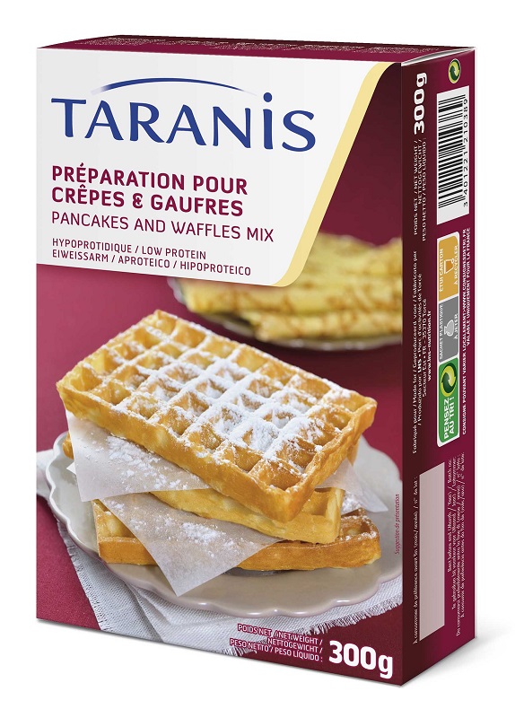 TARANIS PREPARATO PER CREPES E WAFFLES 300 G - Oltrefarma