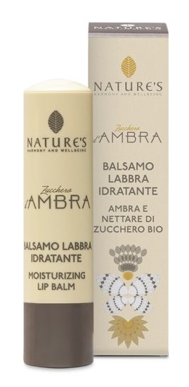 NATURE'S ZUCCHERO AMBRA BALSAMO LABBRA EDIZIONE LIMITATA 5,7 ML - Antica Farmacia Ferrari