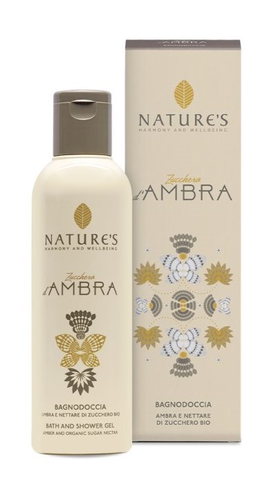 NATURE'S ZUCCHERO AMBRA BAGNO DOCCIA 200 ML - Antica Farmacia Ferrari