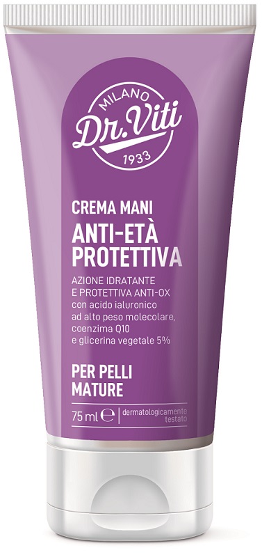 DR VITI CREMA MANI ANTI ETA' PROTETTIVA 75 ML - Oltrefarma
