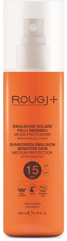 ROUGJ SOLARE SPF15 PELLI SENSIBILI 200 ML - Oltrefarma