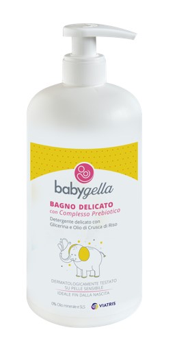 BABYGELLA PREBIOTIC BAGNO DELICATO 500 ML - Oltrefarma