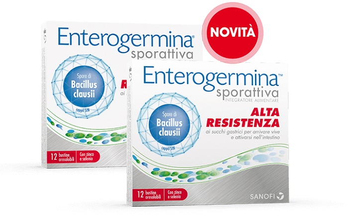 ENTEROGERMINA SPORATTIVA 12+12 BUSTINE ORODISPERSIBILI - Antica Farmacia Ferrari