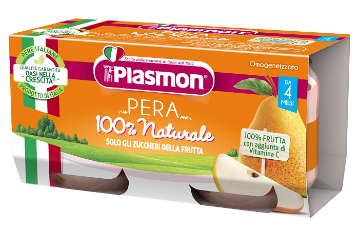 PLASMON OMOGENEIZZATO PERA 2 X 80 G - Antica Farmacia Ferrari