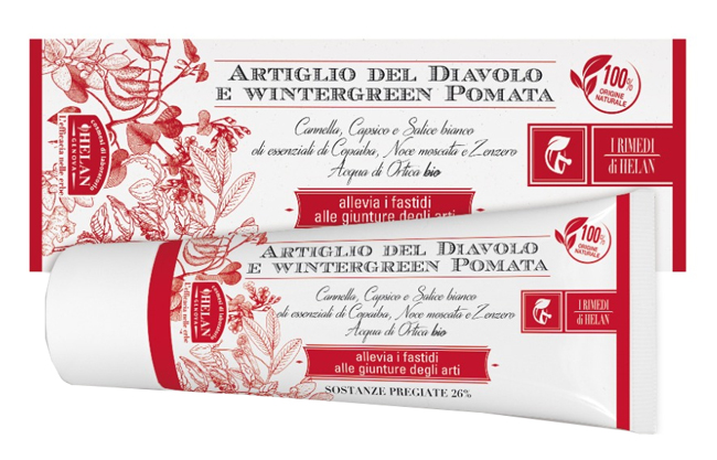 I RIMEDI DI HELAN ARTIGLIO DIAVOLO WINTERGREEN POMATA 75 ML - Antica Farmacia Ferrari
