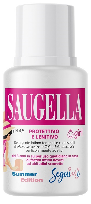 SAUGELLA GIRL PROTETTIVO E LENITIVO DETERGENTE INTIMO 100 ML - Oltrefarma