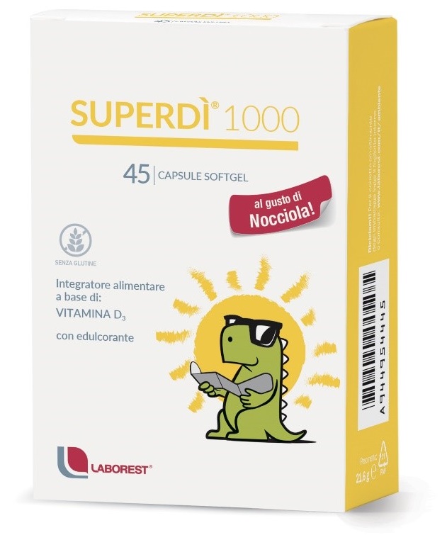 SUPERDI' 1000 45 CAPSULE - Oltrefarma
