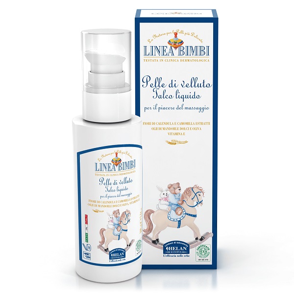 HELAN BIMBI PELLE DI VELLUTO TALCO LIQUIDO 240 ML - Oltrefarma