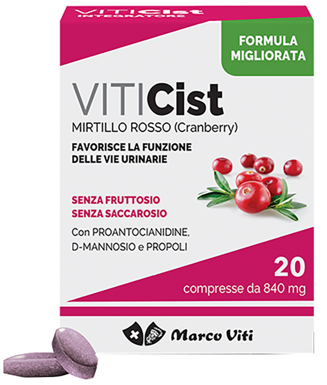 VITICIST MIRTILLO 20 COMPRESSE RIVESTITE - Antica Farmacia Ferrari