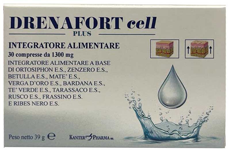 DRENAFORT CELL PLUS 30 COMPRESSE - Oltrefarma