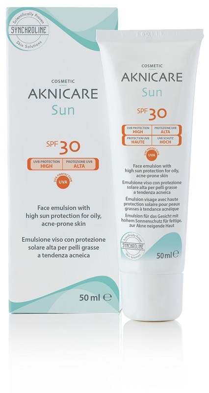 AKNICARE SUN SPF 30 50 ML - Oltrefarma