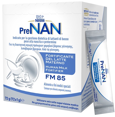 PRENAN FORTIFICANTE DEL LATTE MATERNO FM85 72 BUSTINE X 1 G - Oltrefarma