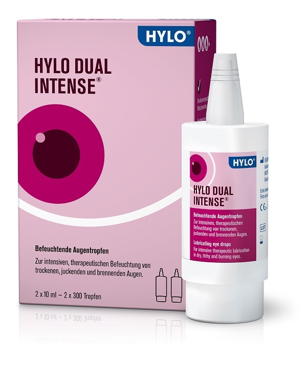 HYLO DUAL INTENSE COLLIRIO 2 FLACONCINI DA 10 ML - Oltrefarma
