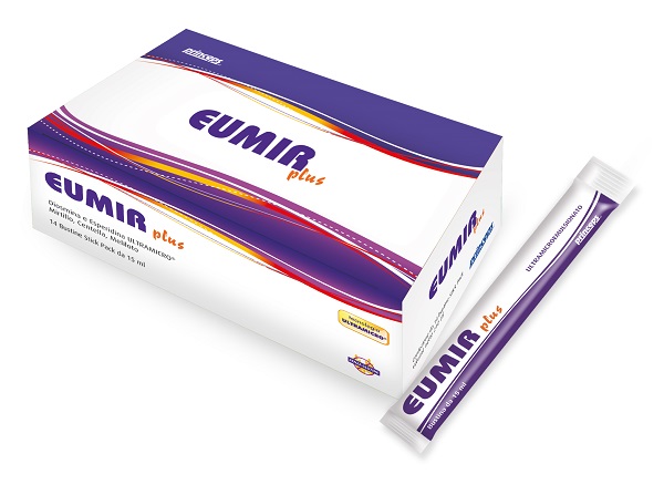 EUMIR PLUS 14 BUSTINE STICK PACK DA 15 ML SENZA GLUTINE NATURALMENTE PRIVO DI LATTOSIO - Antica Farmacia Ferrari