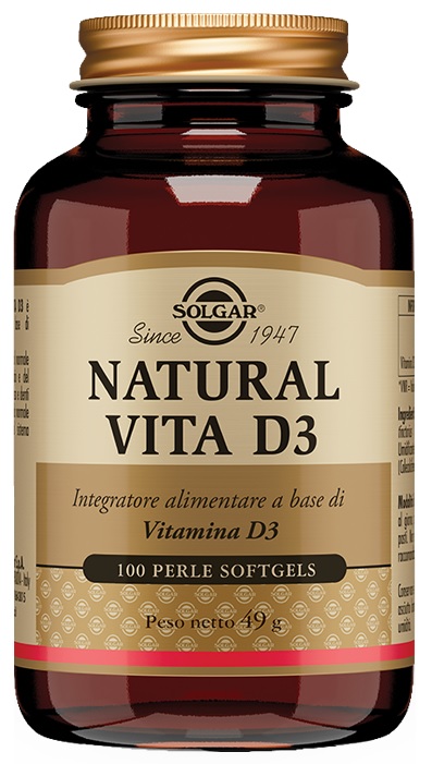 NATURAL VITA D3 100 PERLE - Antica Farmacia Ferrari