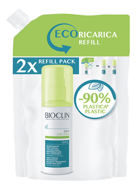 BIOCLIN DEO 24H FRESH VAPO RICARICA 200 ML - Oltrefarma