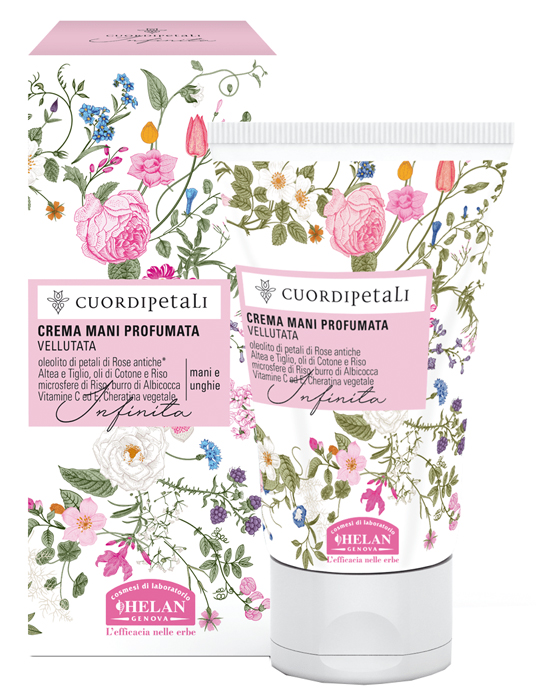 CUOR DI PETALI INFINITA CREMA MANI PROFUMATA VELLUTATA 50 ML - Antica Farmacia Ferrari