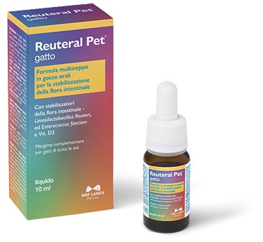 REUTERAL PET GATTO GOCCE 10 ML - Antica Farmacia Ferrari