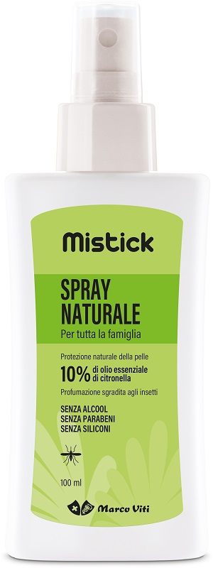 MISTICK ANTIZANZARA NATURALE 100 ML - Oltrefarma