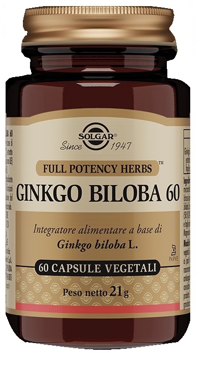 GINKGO BILOBA 60 60 CAPSULE VEGETALI - Antica Farmacia Ferrari