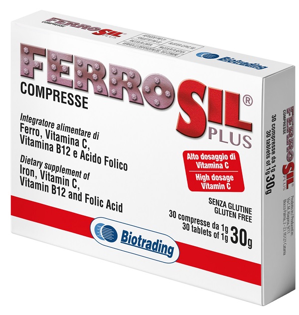 FERROSIL PLUS 30 COMPRESSE - Antica Farmacia Ferrari
