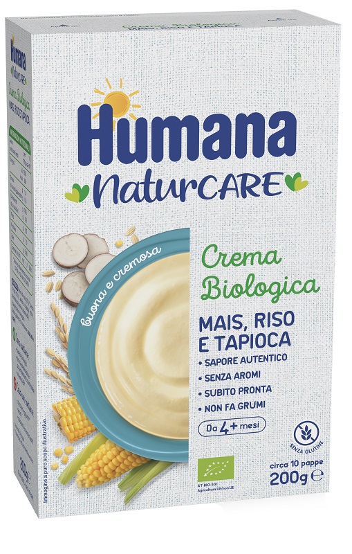 HUMANA CREMA MAIS RISO TAPIOCA BIO 200 G - Oltrefarma