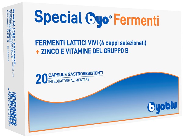 SPECIAL BYO FERMENTI 20 CAPSULE GASTRORESISTENTI - Oltrefarma