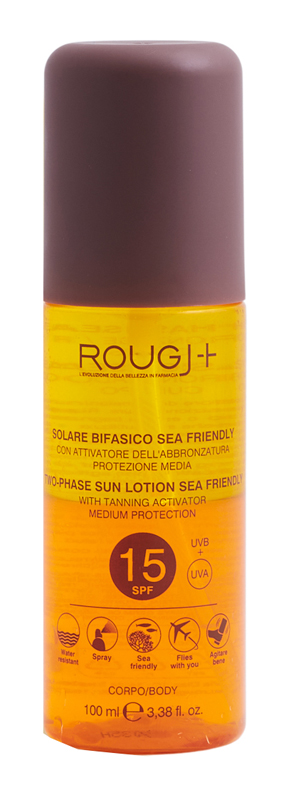 ROUGJ SUNTECH SPF15 BIFASICO INTENSIFICATORE ABBRONZATURA 100 ML - Oltrefarma