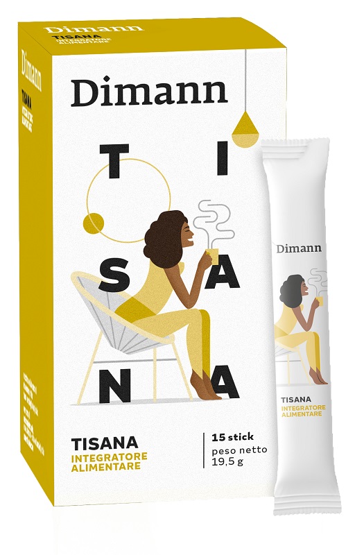 DIMANN TISANA 15 STICK - Antica Farmacia Ferrari