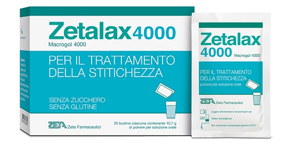 ZETALAX 4000 20 BUSTINE DA 10,7 G SENZA ZUCCHERO SENZA GLUTINE - Oltrefarma