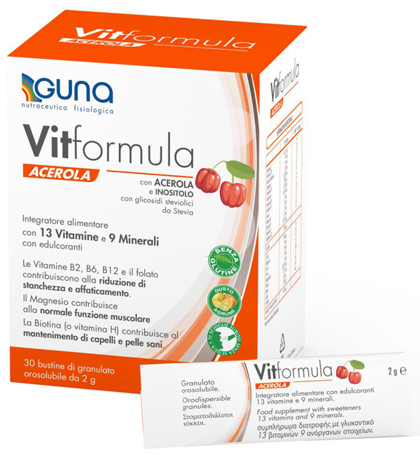 VITFORMULA ACEROLA 30 STICK 2 G - Antica Farmacia Ferrari