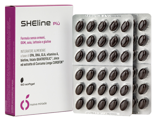 SHELINE PIU' MENOPAUSA 60 SOFTGEL - Antica Farmacia Ferrari