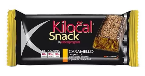 KILOCAL BARRETTA SNACK CARAMELLO 33 G - Oltrefarma