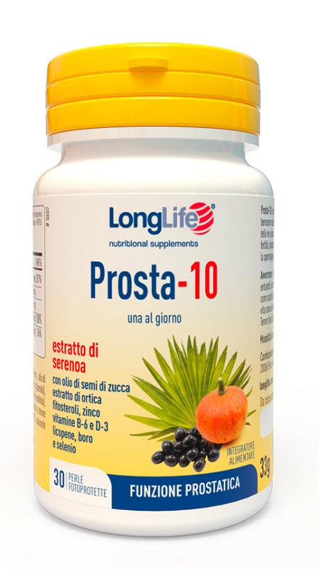 LONGLIFE PROSTA-10 30 PERLE - Antica Farmacia Ferrari